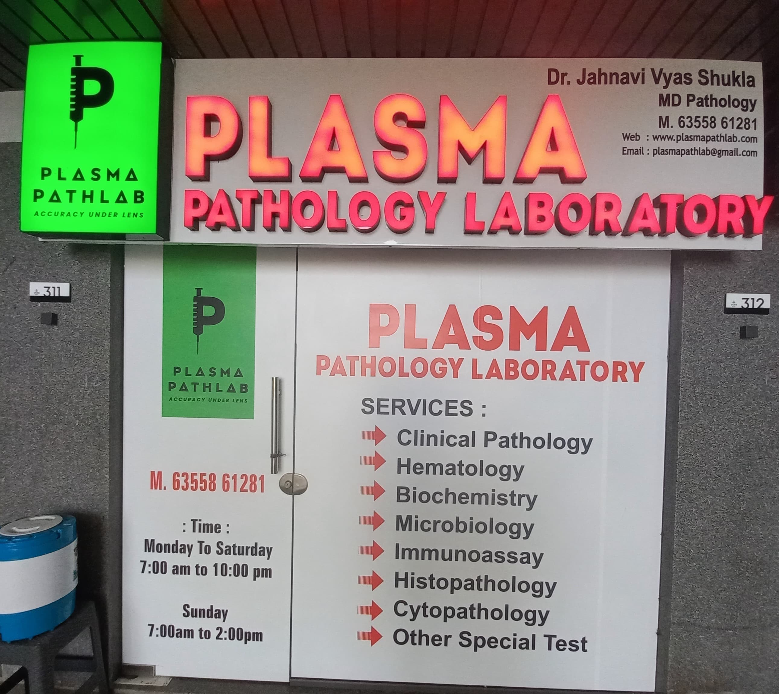 Plasma Pathology Laboratory