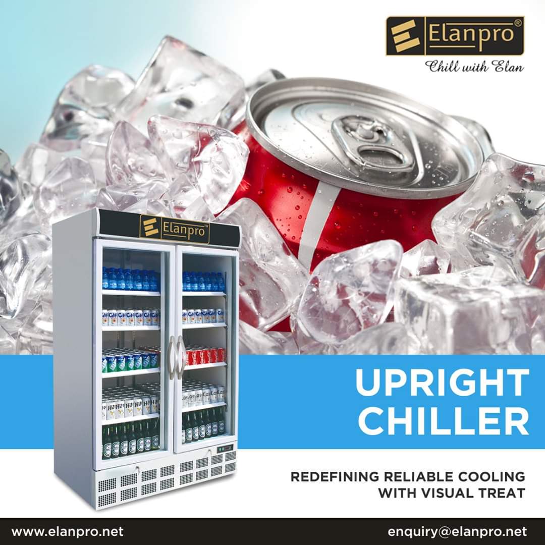 UPRIGHT SHOWCASE  COOLERS 1000 LTR.