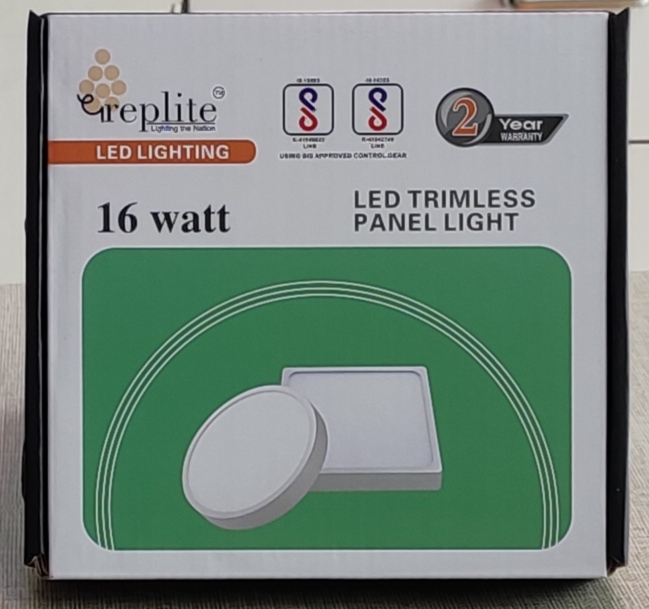 Greplite trimless led surface panel 16watt