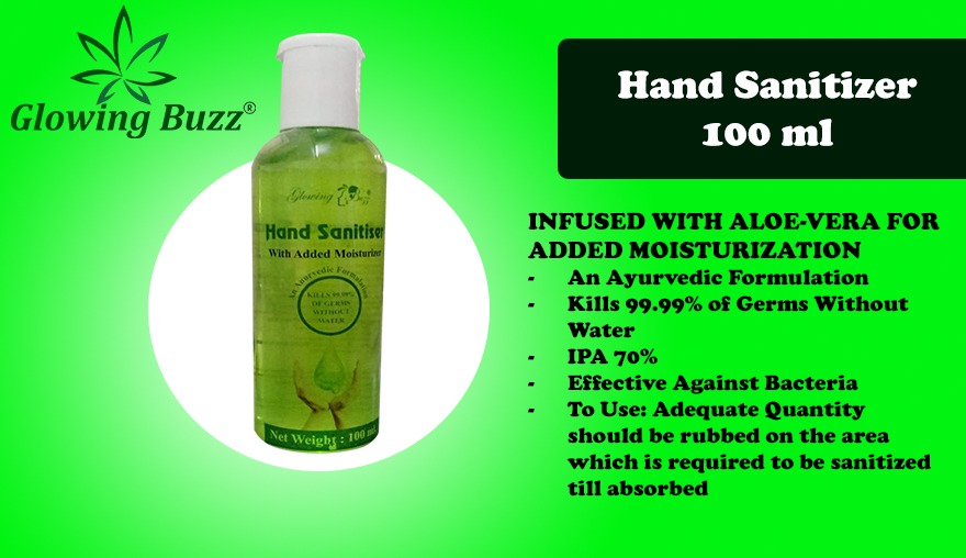 Hand Sanitizer 100ml Glowing Buzz