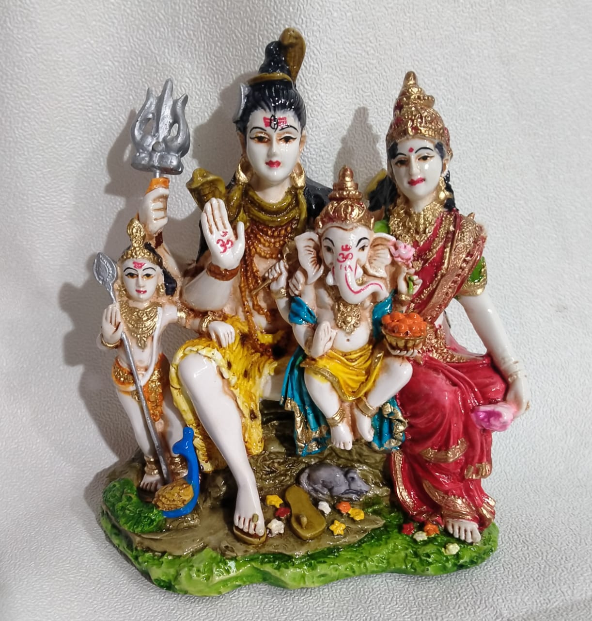 Lord Shiva With Full Family Statue