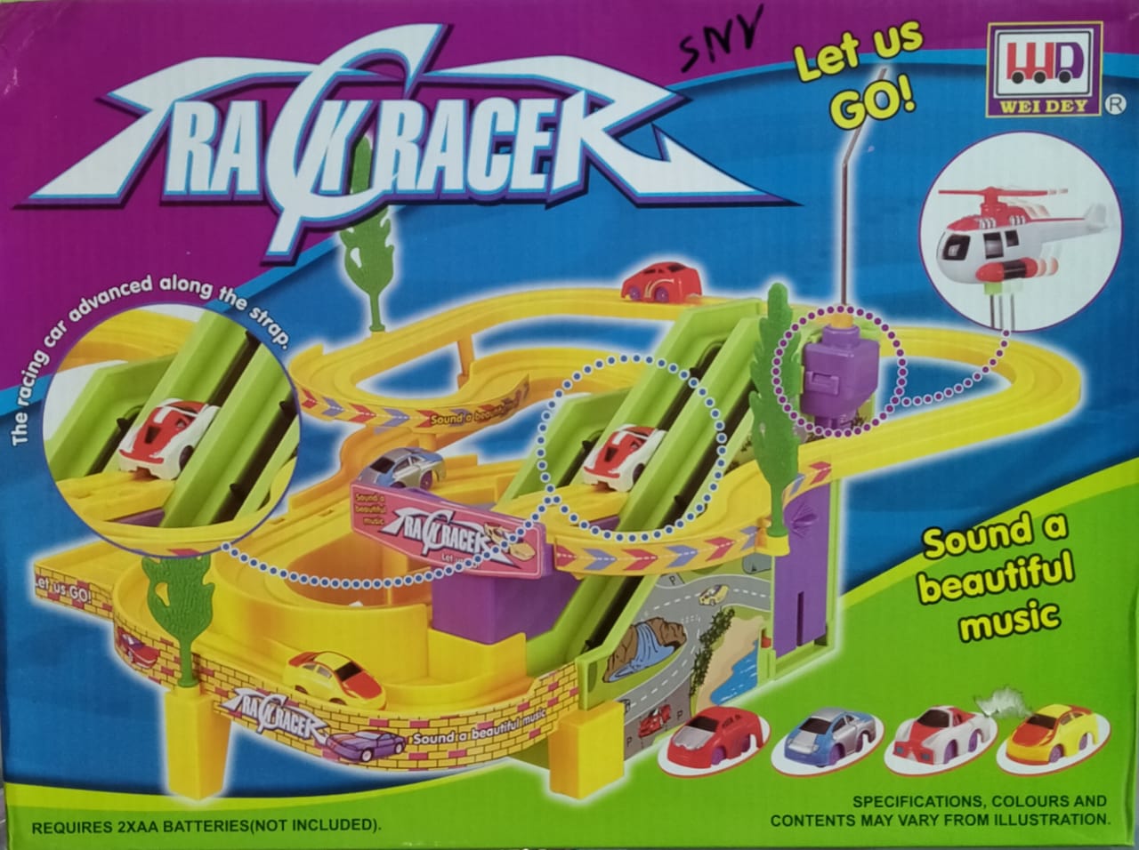 WD Track Racer - Kids Toys