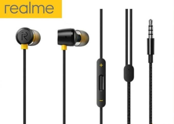 Realme Buds 2 with Mic for Android Smartphones (Black)
