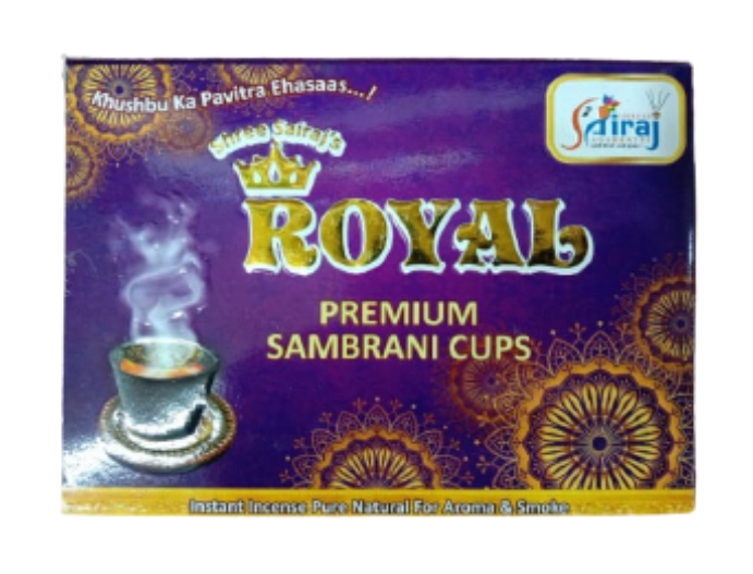 Royal Sambrani Cup - Premium Dhoop Cups