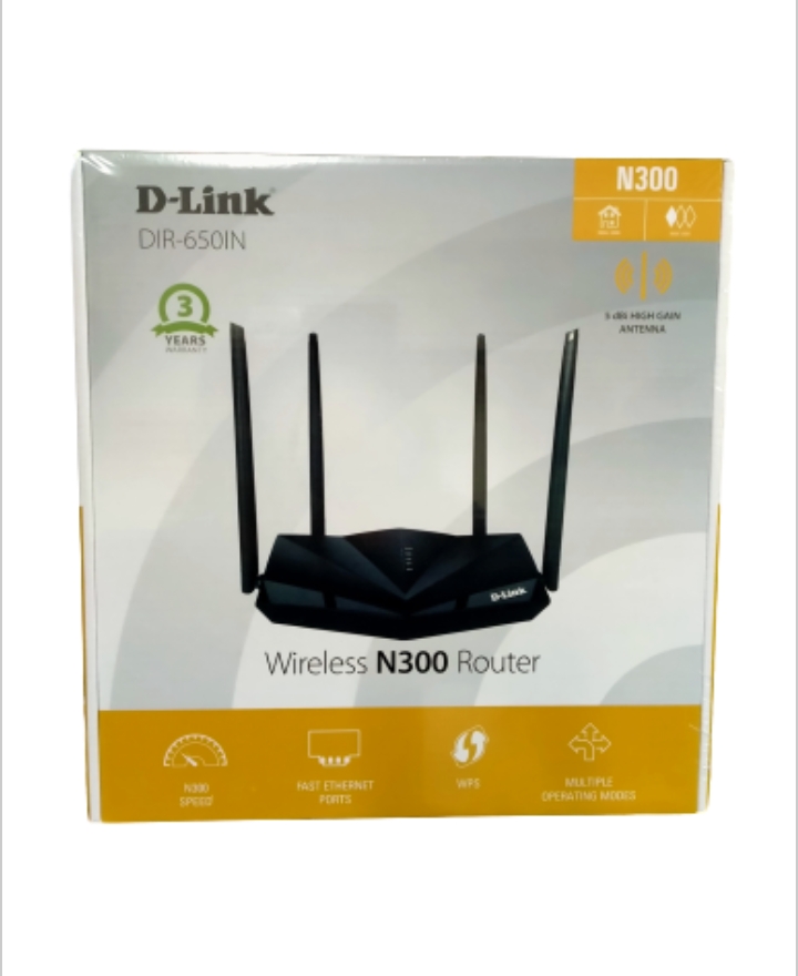 D-Link DIR-650IN Wireless N-300 Router