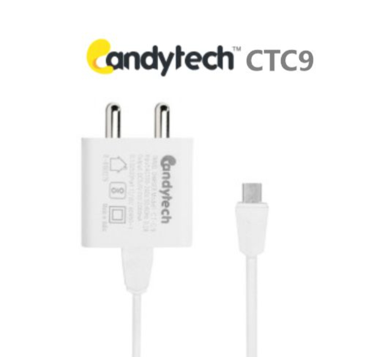 Candytech CT-C9 Travel Charger/Adapter 2.0AMP