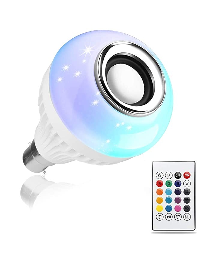 Bluetooth Music LED Bulb With Remote Control