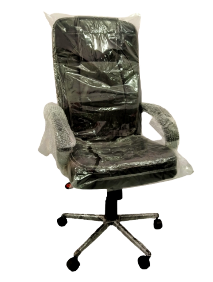 Ovel Revolving Chair (Black)