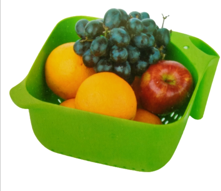 Apex vegetable wash and storage basket 