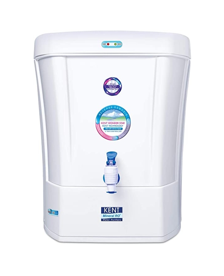 KENT Wonder Star 7 litres Wall-Mountable RO+UF+UV+TDS Water Purifier (White)
