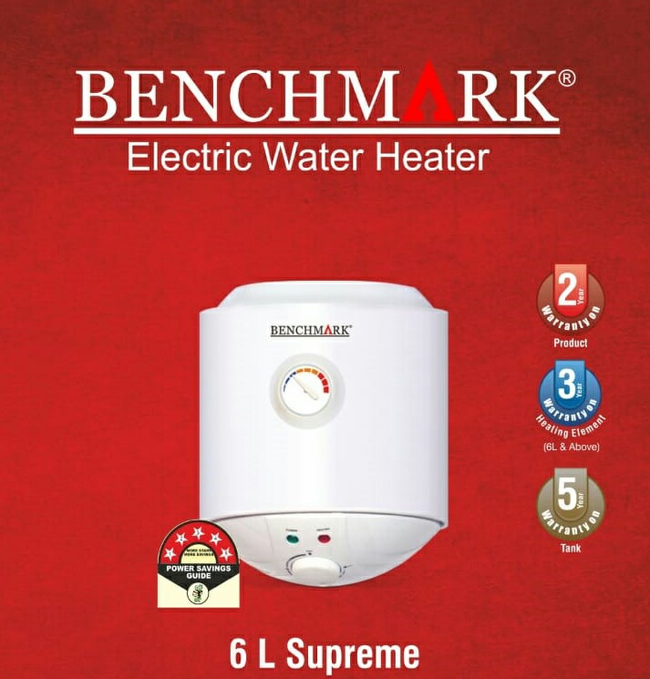 BENCHMARK 6 LTR WATER HEATER SUPREME