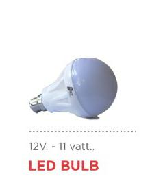 LED BULB 12V 11Watt