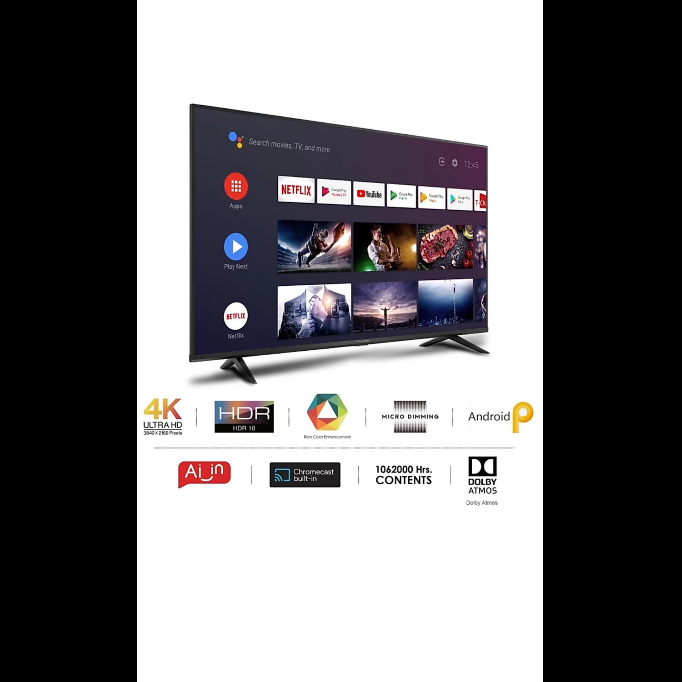 Iffalcon led by TCL (43 inch) ultra HD (4k) led smart Anroide tv