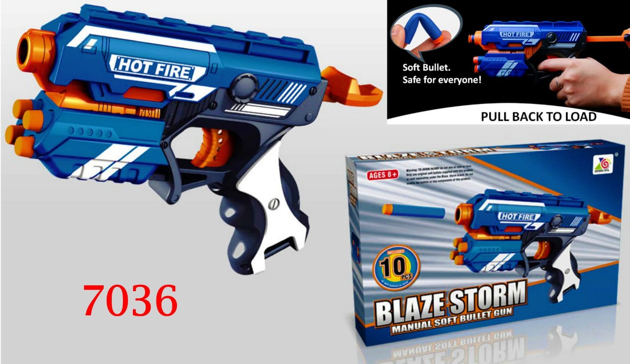 Blaze storm soft bullet gun