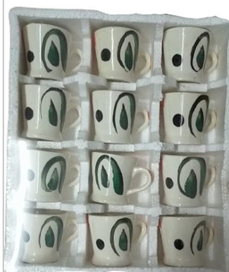 TEE Cup 12 Piece Glass