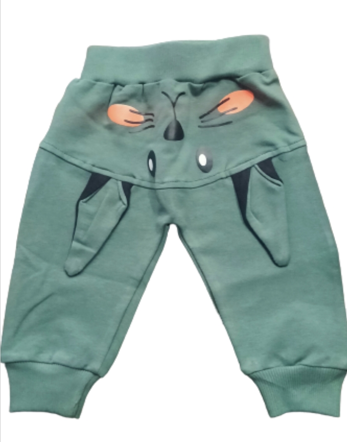 Baby Track Pant Green Colour ( Suitable for 6 Months Baby Girl or Boy)