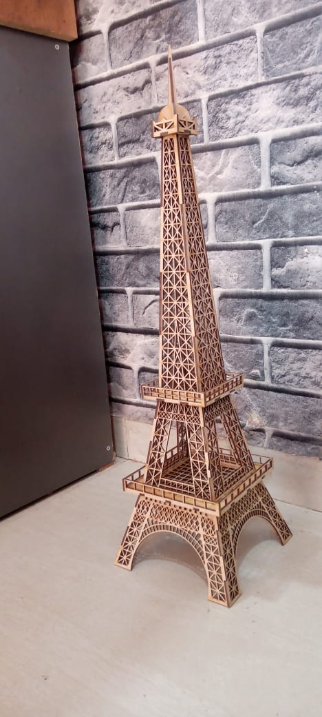 Wooden Showpiece Eiffel Tower