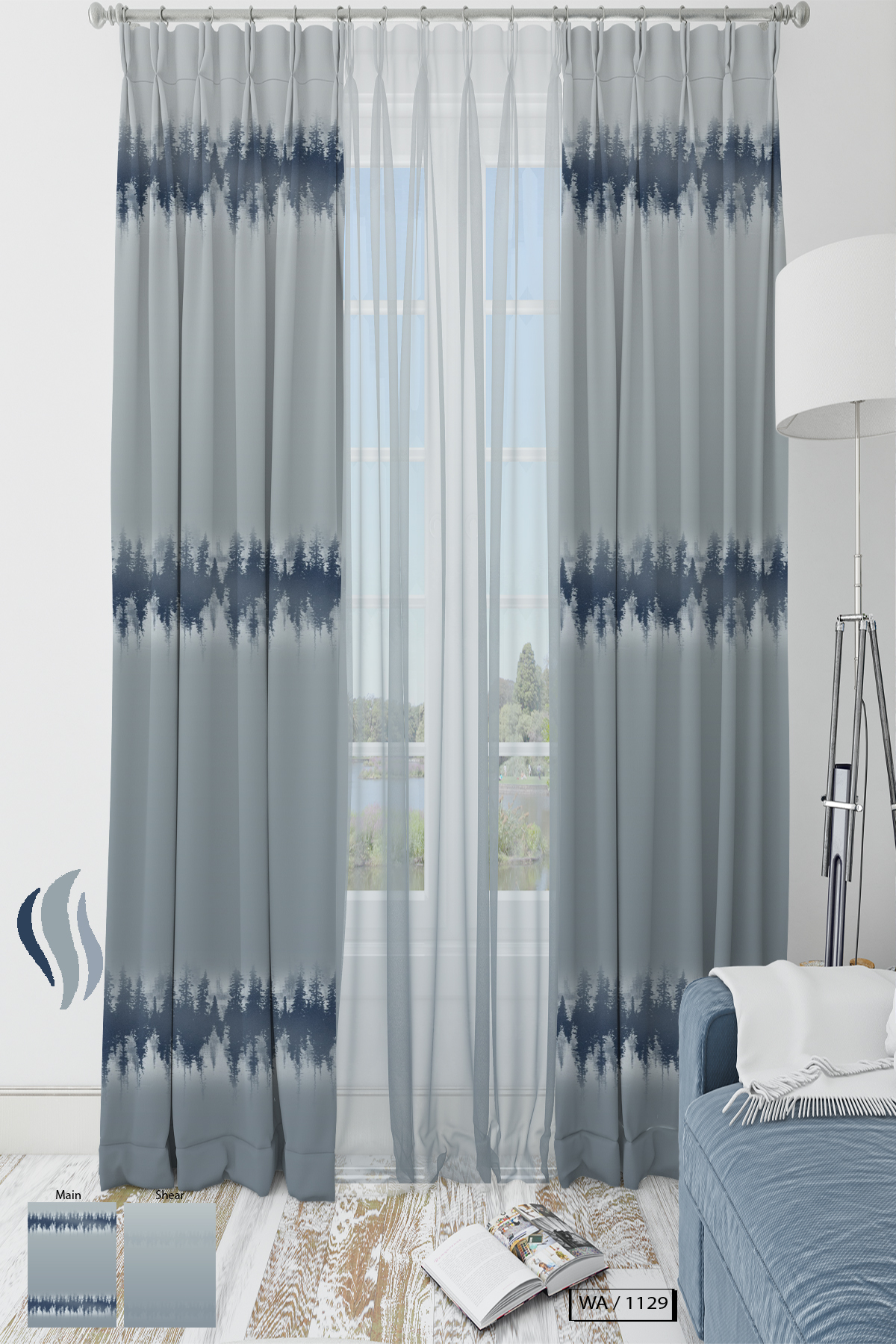 Customize Fabric Curtain(rate per meter)
