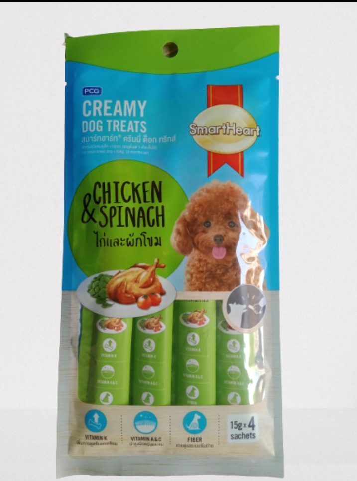 Smartheart creamy dog treats