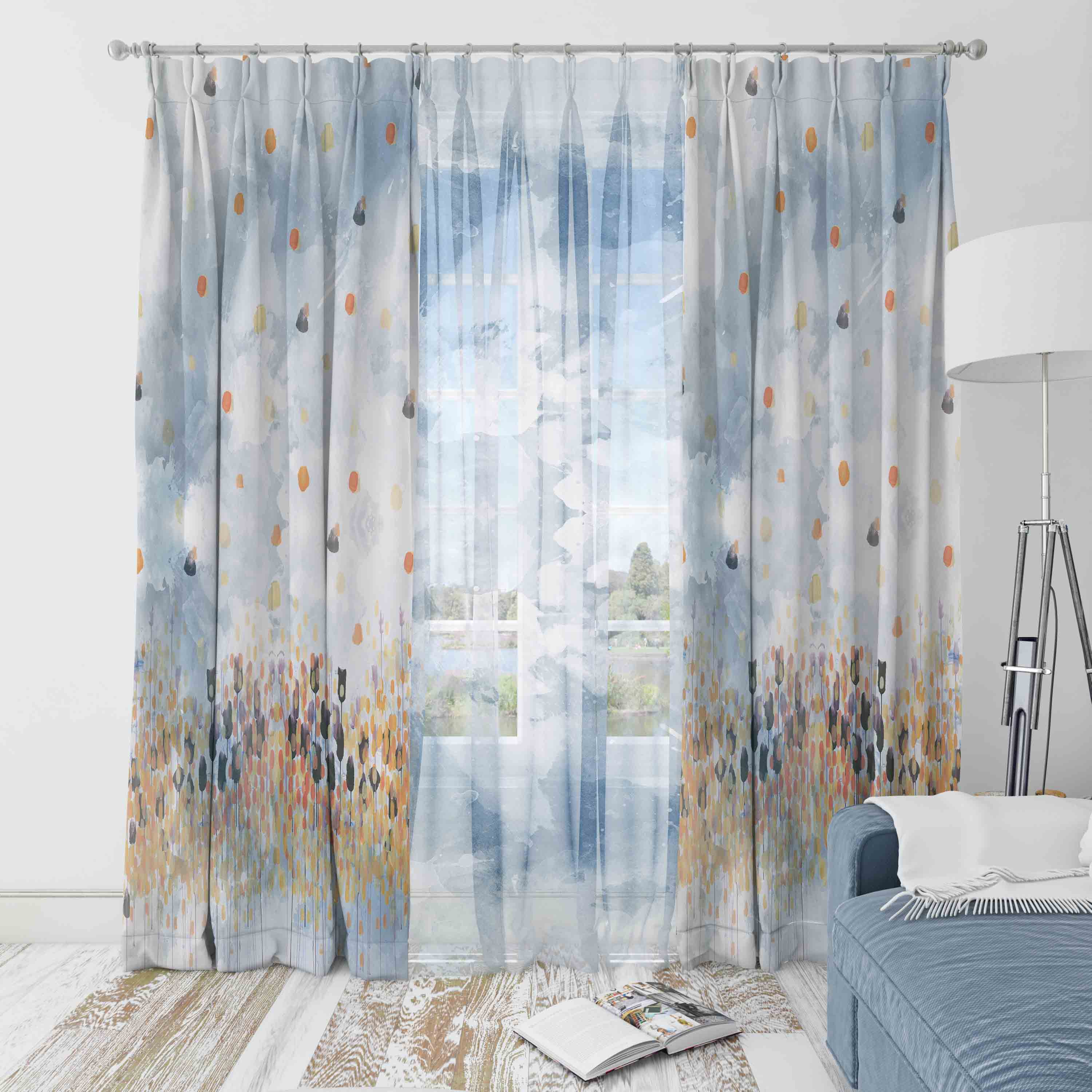 Customize fabric curtain