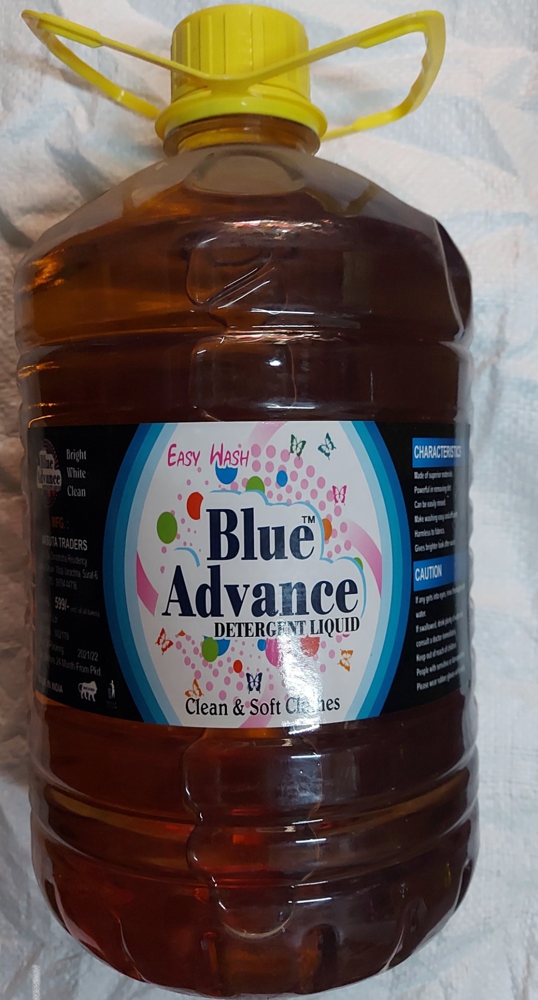 Blue advance Browny Detergent liquid 5ltr
