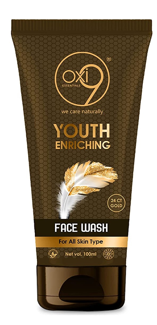 Youth Enriching 24ct Gold Face Wash - 100ml | Paraben and Sulphate Free 