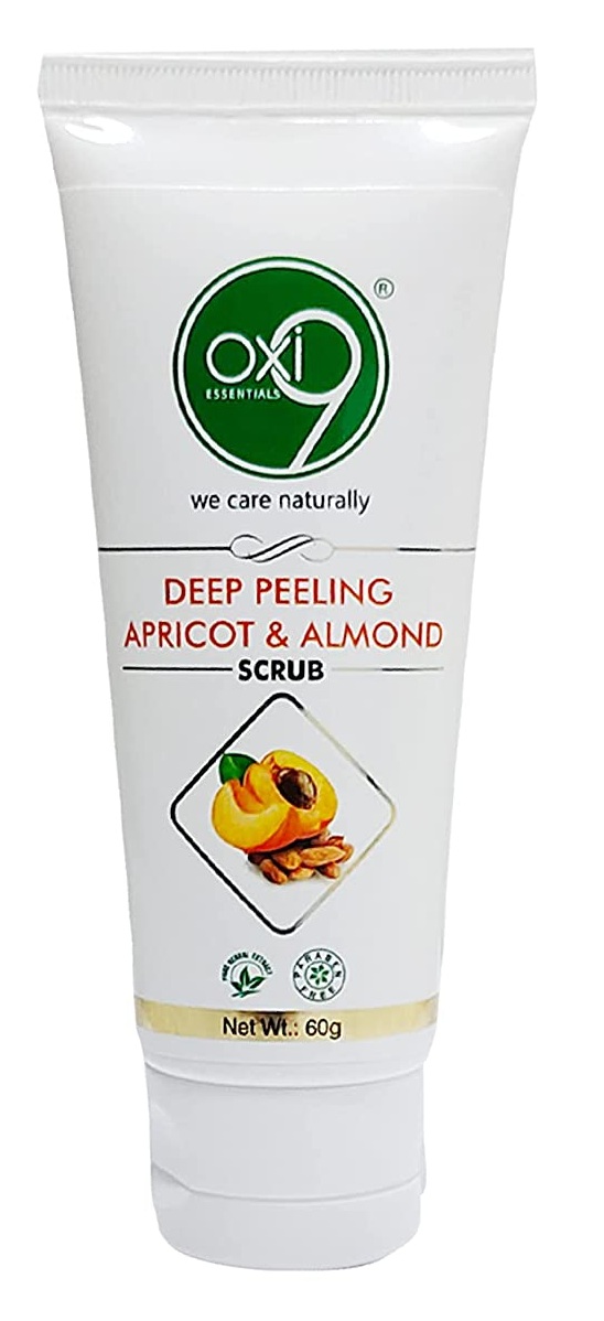 Deep Peeling Apricot & Almond Scrub - 60gm | Paraben Free | Sulfate Free 
