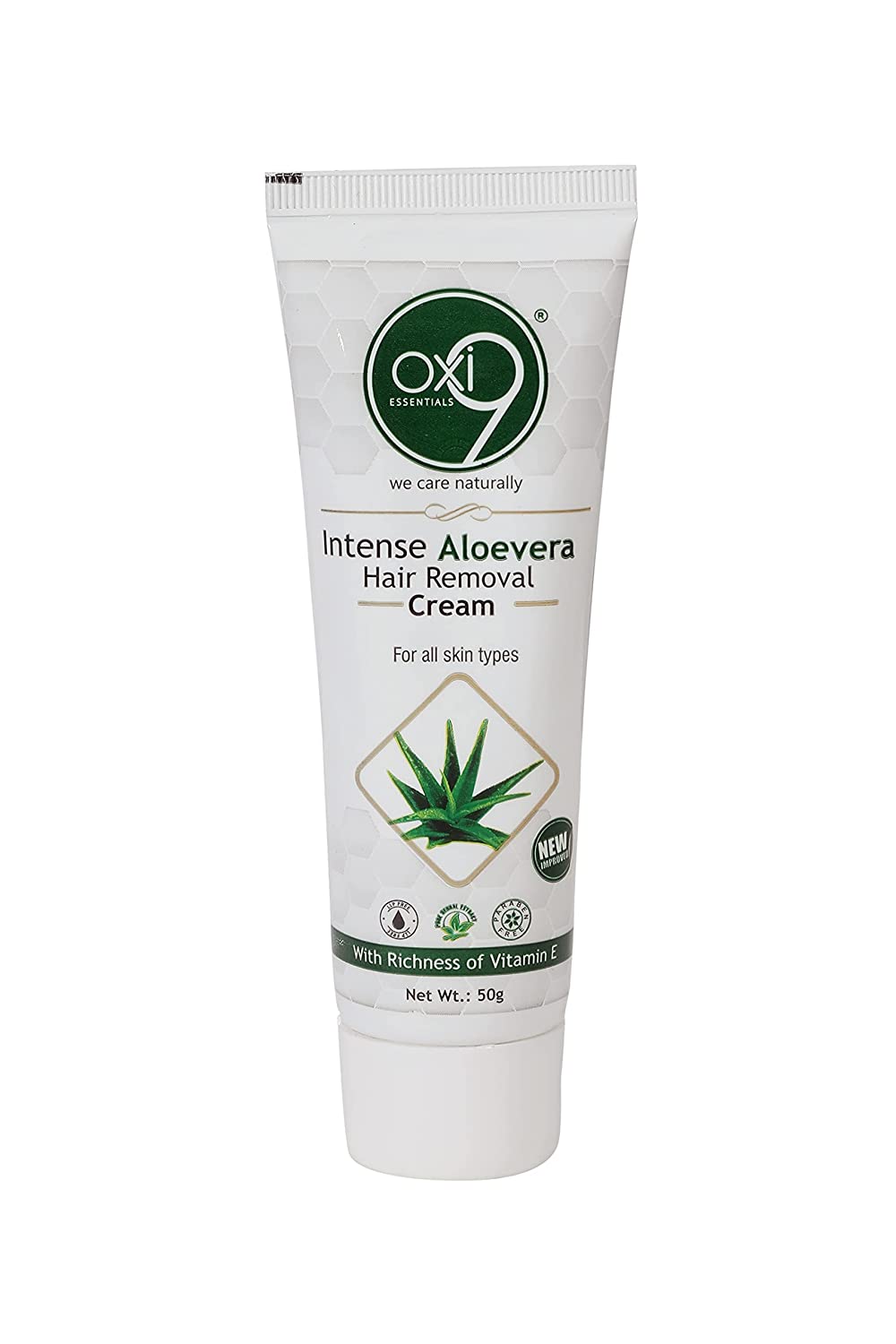 Intense Aloe Vera Hair Removal Cream - 50 gm | Paraben Free