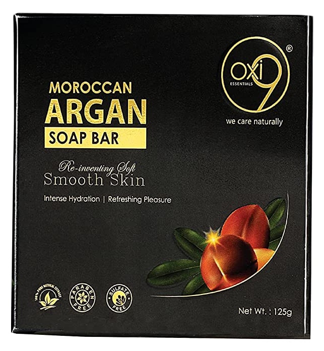 Moroccan Argan Soap Bar - 125gms  | 100% Natural | Paraben & Sulphate Free 