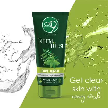 Neem and Tulsi Facewash ,50ml ,100% soap free