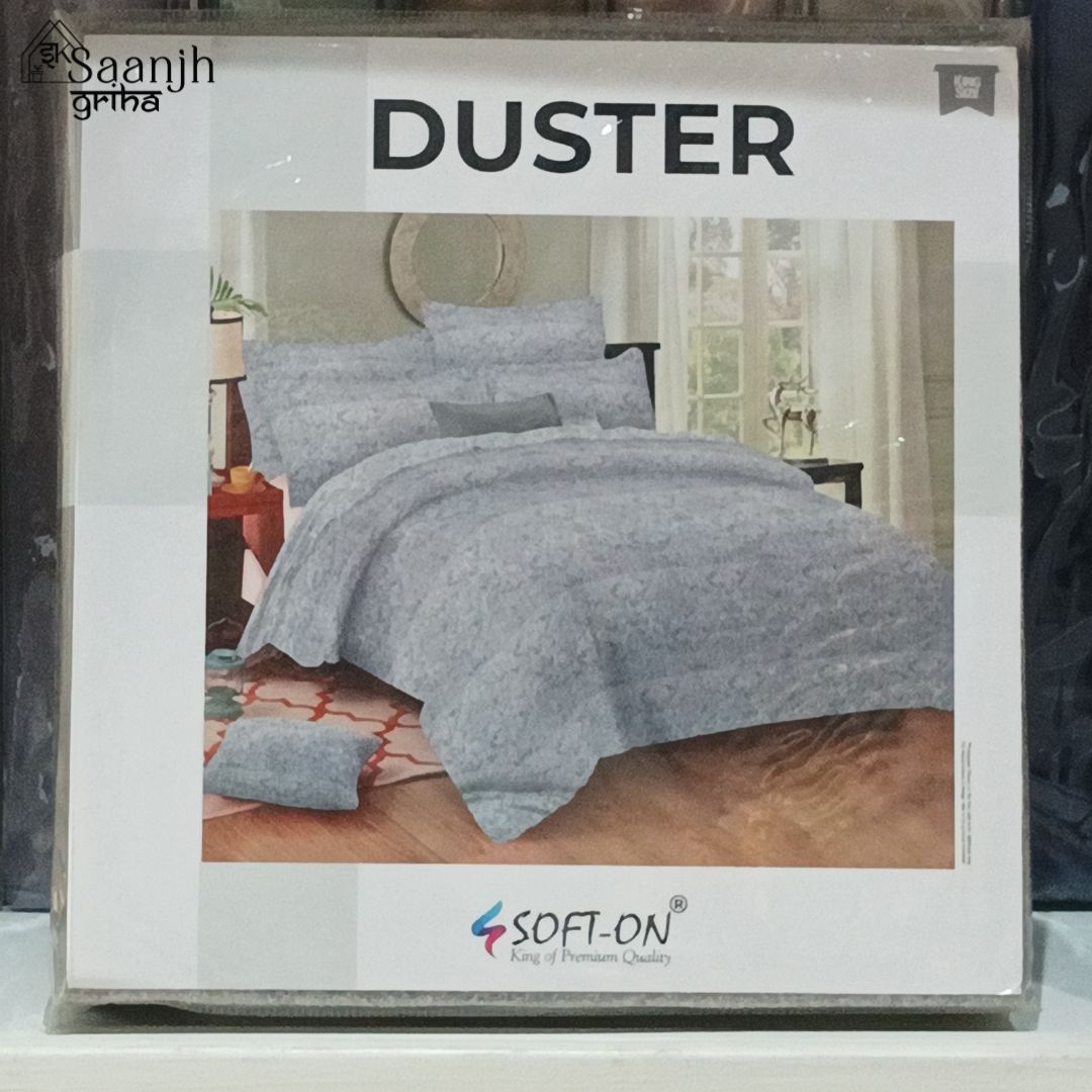 SOFTON DUSTER DOUBLE BEDSHEET KING SIZE 108*108